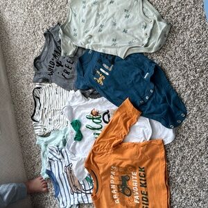 12 month baby boy shorts and onesies